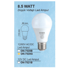 10EN 12 Volt - 24 Volt E-27 Led Ampül