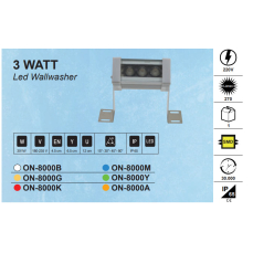 3w 12cm Duvar Boyama Walwasher