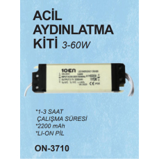 Acil Aydınlatma Kiti ( 3-60w ) Led Ürünler için