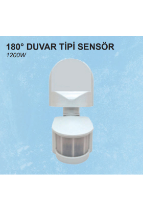 180 Derece Duvar Tipi Kuğu Sensör